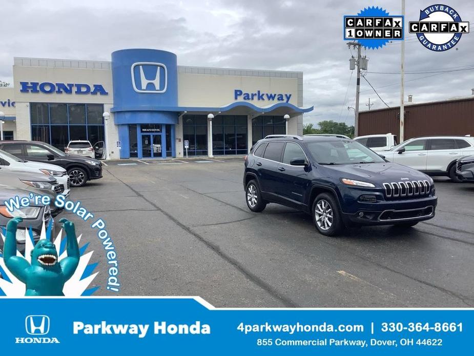 used 2018 Jeep Cherokee car, priced at $17,899