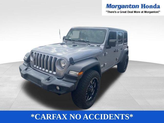 used 2019 Jeep Wrangler Unlimited car, priced at $23,990