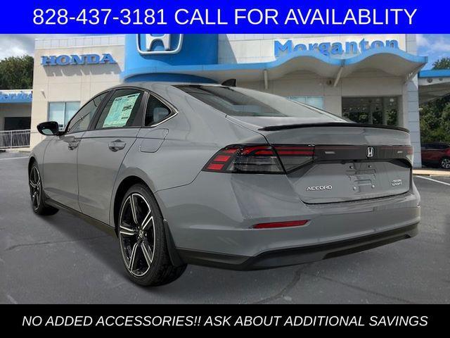 new 2025 Honda Accord Hybrid car, priced at $33,815