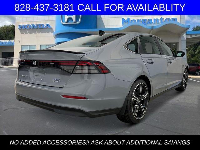 new 2025 Honda Accord Hybrid car, priced at $33,815