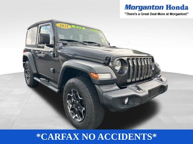 used 2021 Jeep Wrangler car, priced at $26,990