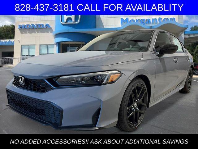 new 2026 Honda Civic car, priced at $27,700
