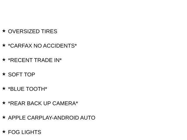 used 2023 Jeep Wrangler car, priced at $31,000
