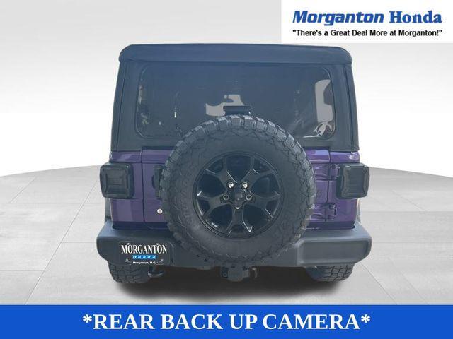 used 2023 Jeep Wrangler car, priced at $31,000