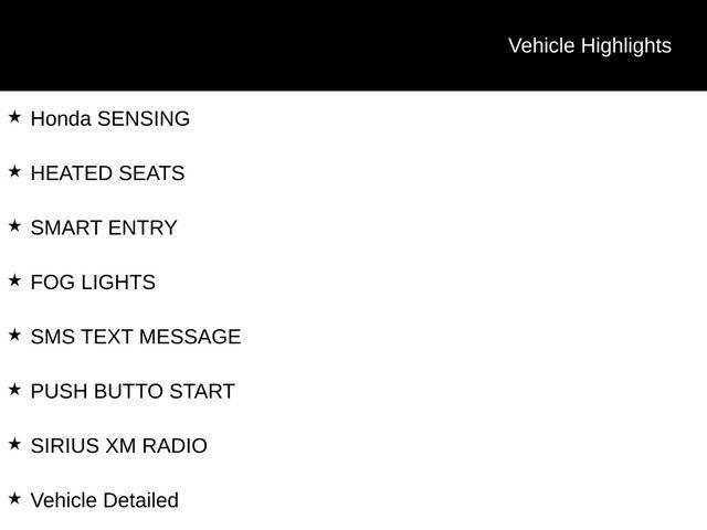 used 2024 Honda Passport car, priced at $37,000
