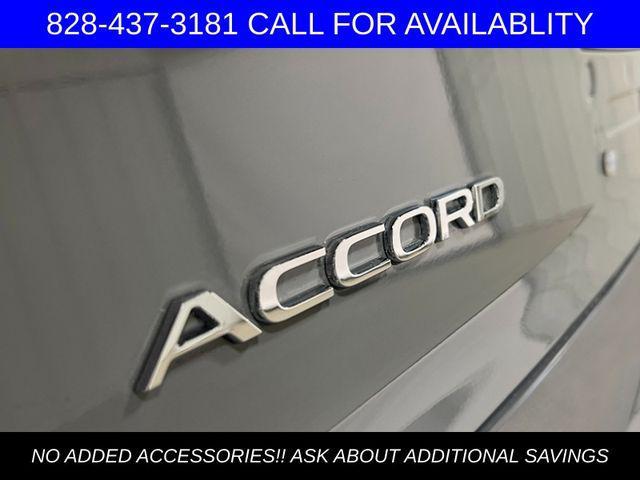 new 2025 Honda Accord Hybrid car, priced at $34,905