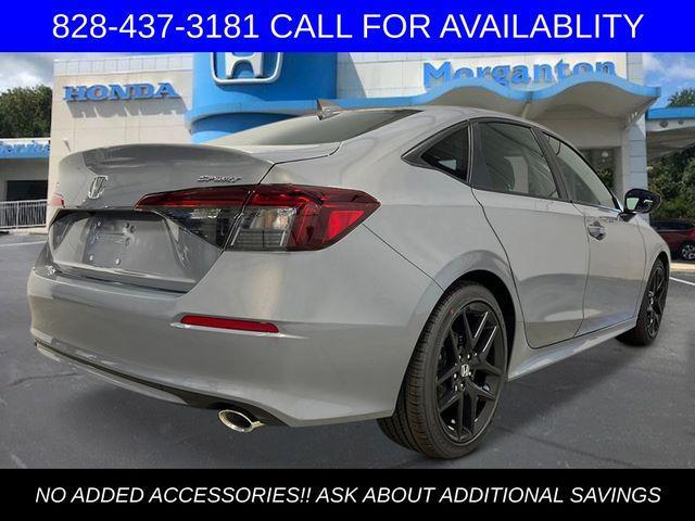 new 2026 Honda Civic car, priced at $28,200