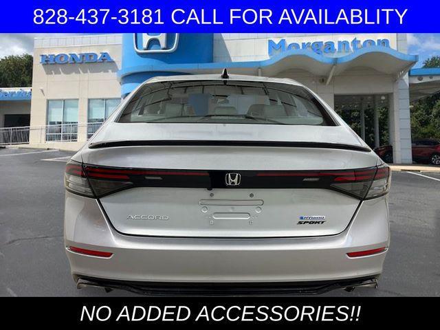 new 2024 Honda Accord Hybrid car, priced at $34,970