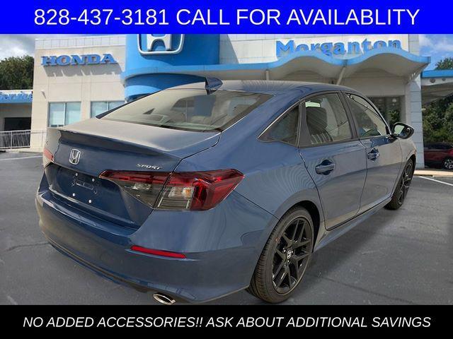 new 2026 Honda Civic car, priced at $27,100