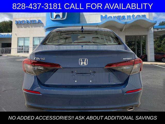 new 2026 Honda Civic car, priced at $27,100