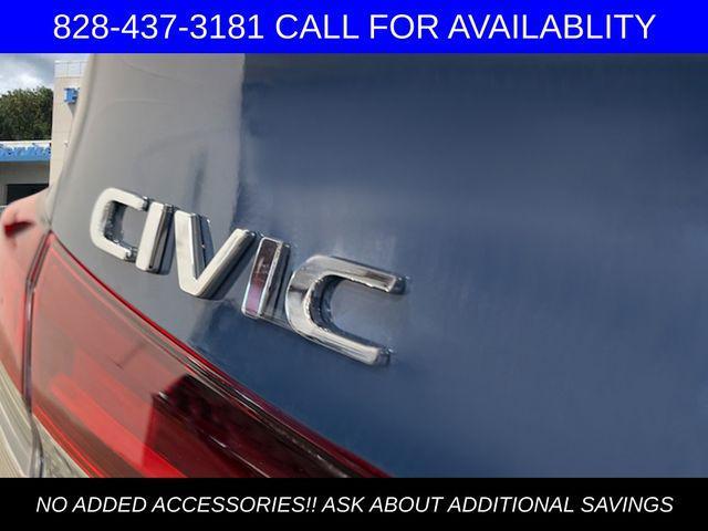 new 2026 Honda Civic car, priced at $27,100