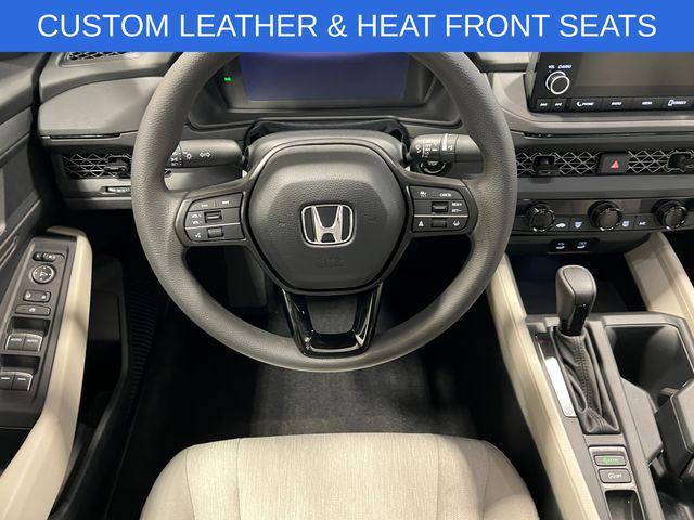 new 2025 Honda Accord car, priced at $28,445