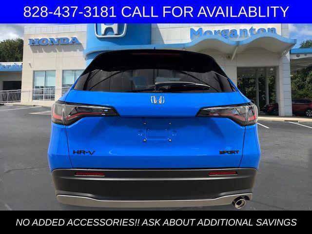 new 2026 Honda HR-V car, priced at $31,350