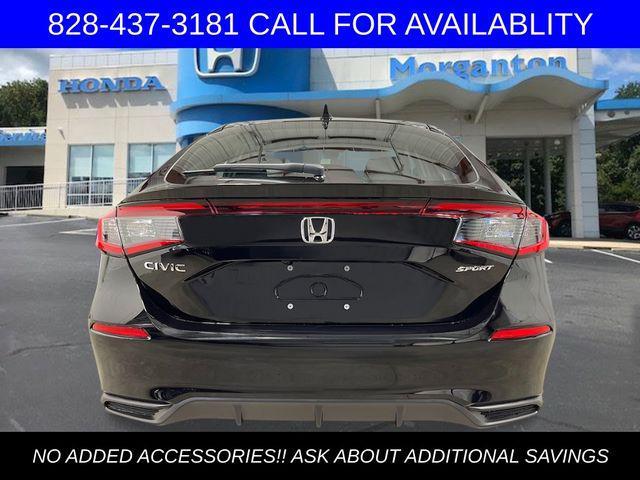 new 2026 Honda Civic car, priced at $27,800