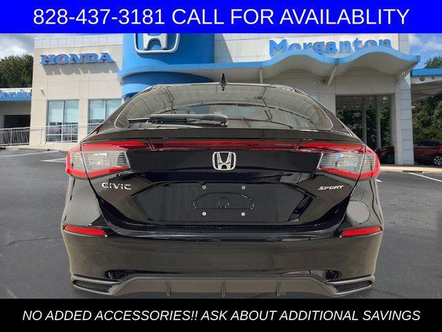 new 2026 Honda Civic car, priced at $27,800