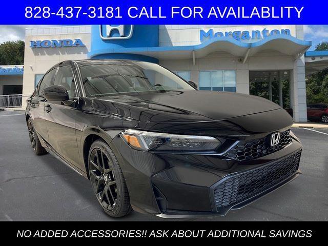 new 2026 Honda Civic car, priced at $27,800