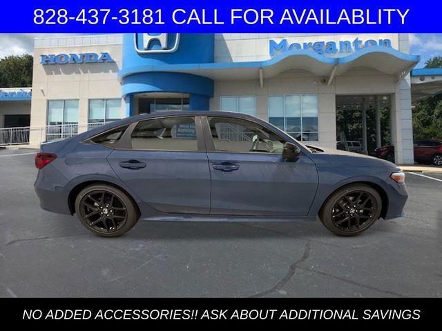 new 2025 Honda Civic car, priced at $27,855