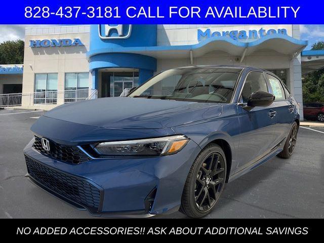 new 2025 Honda Civic car, priced at $27,855