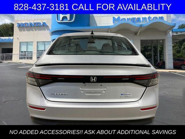 new 2025 Honda Accord Hybrid car, priced at $33,339