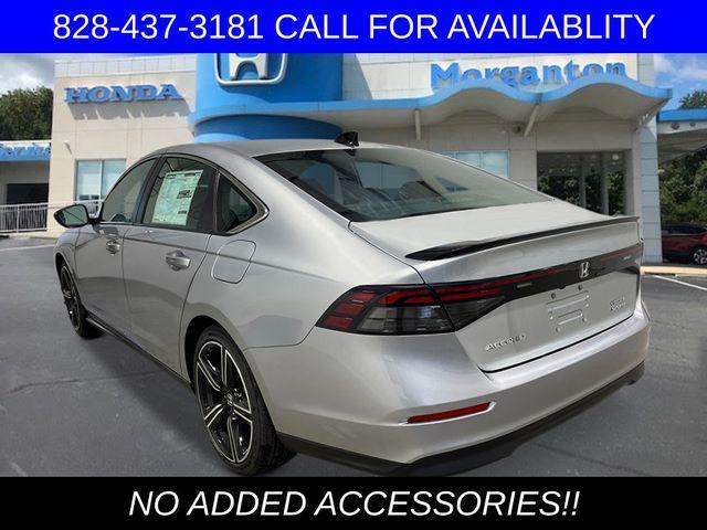 new 2025 Honda Accord Hybrid car, priced at $33,340