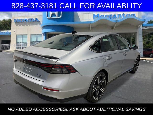 new 2025 Honda Accord Hybrid car, priced at $33,339