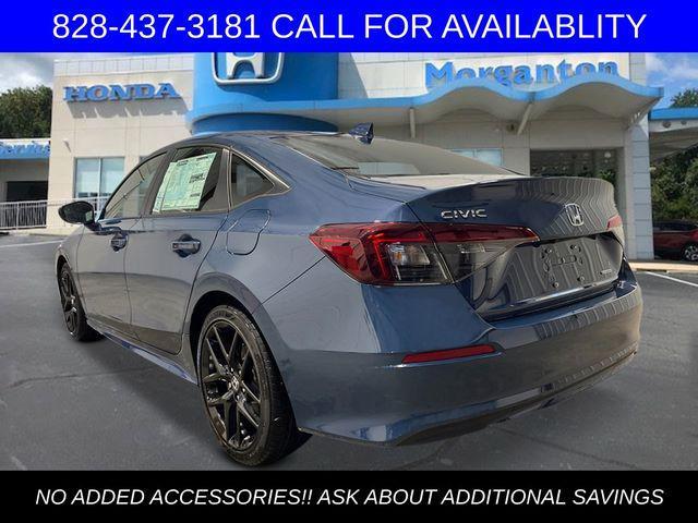 new 2026 Honda Civic Hybrid car, priced at $29,665