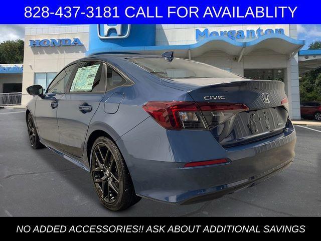 new 2026 Honda Civic Hybrid car, priced at $29,945
