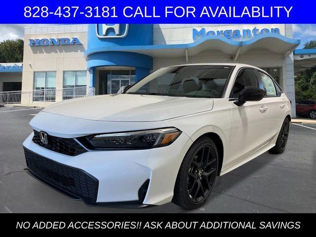 new 2026 Honda Civic car, priced at $27,100
