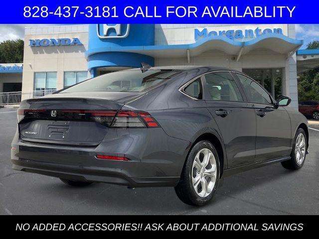 new 2025 Honda Accord car, priced at $28,445