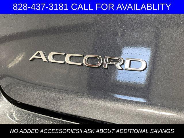 new 2025 Honda Accord car, priced at $28,445
