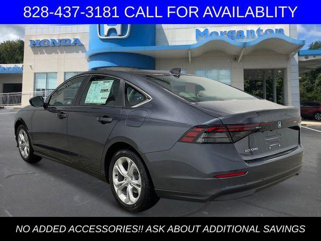 new 2025 Honda Accord car, priced at $28,445