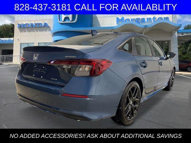 new 2025 Honda Civic Hybrid car, priced at $29,555