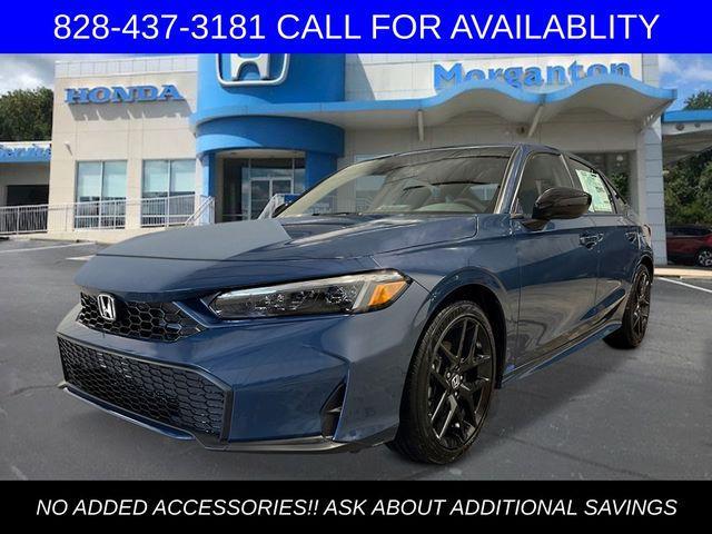 new 2025 Honda Civic Hybrid car, priced at $29,555