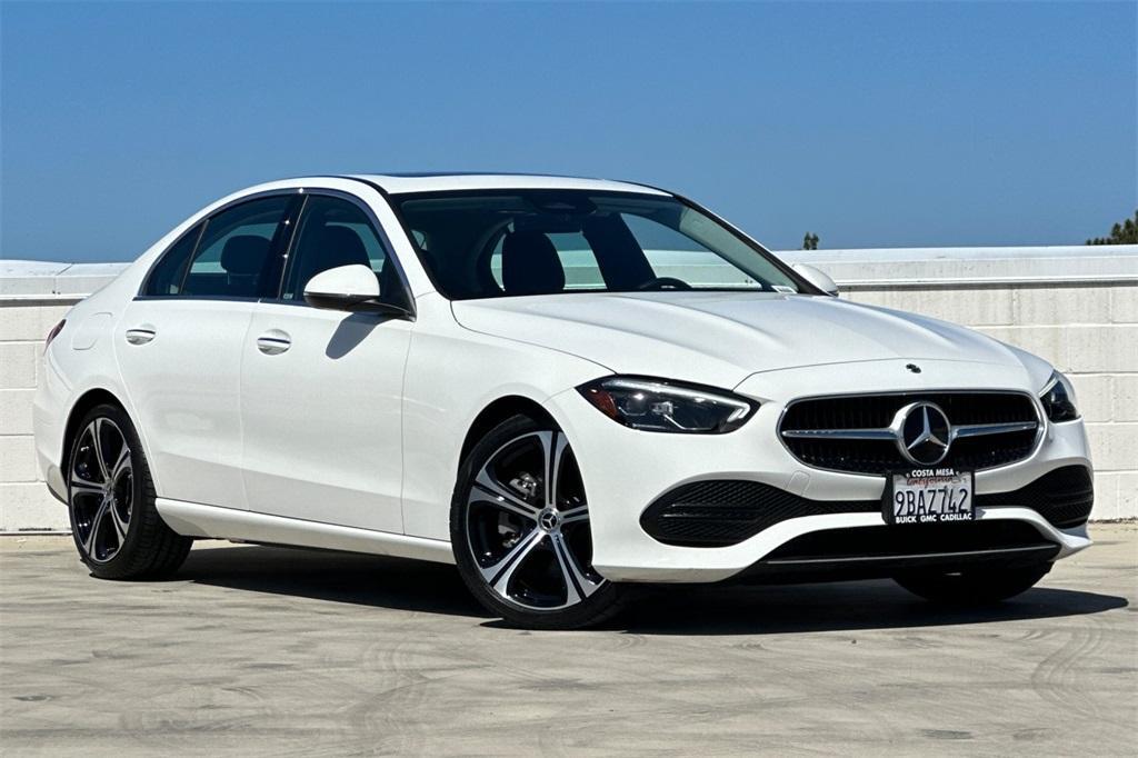 used 2022 Mercedes-Benz C-Class car, priced at $35,500