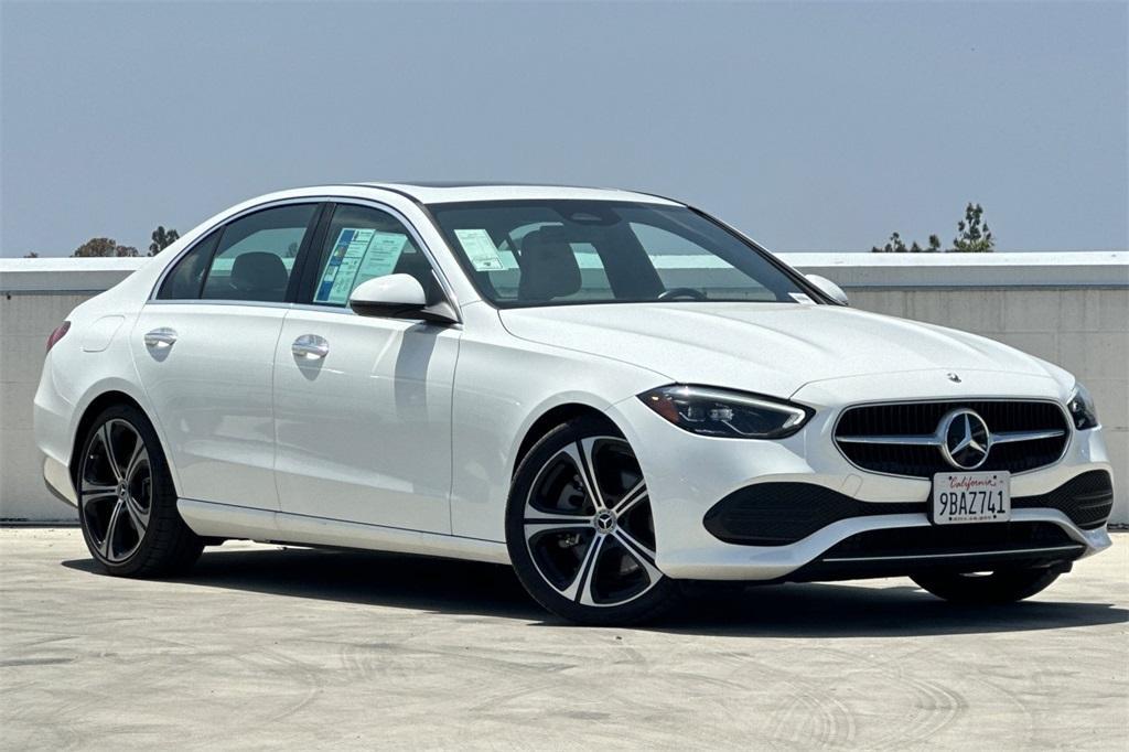 used 2022 Mercedes-Benz C-Class car, priced at $35,500