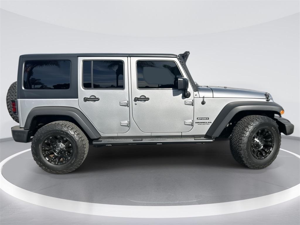 used 2015 Jeep Wrangler Unlimited car, priced at $19,000