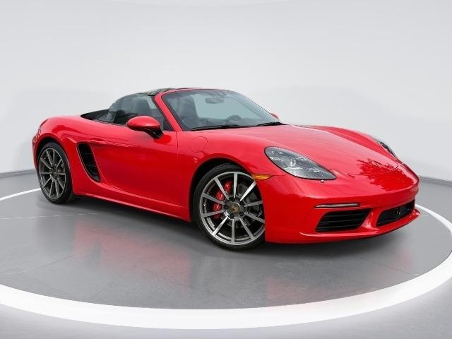 used 2018 Porsche 718 Boxster car, priced at $62,000