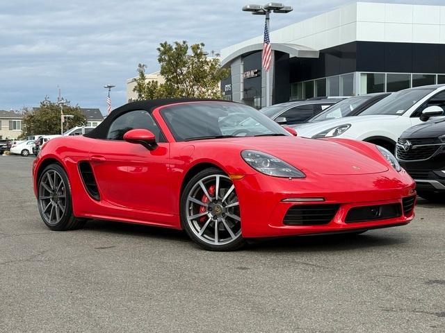 used 2018 Porsche 718 Boxster car, priced at $69,591