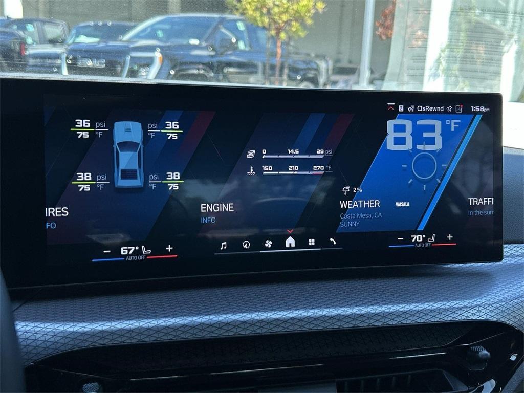 used 2025 BMW M3 car, priced at $87,381