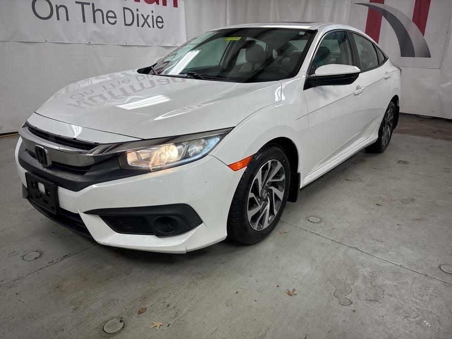 used 2017 Honda Civic car, priced at $13,325