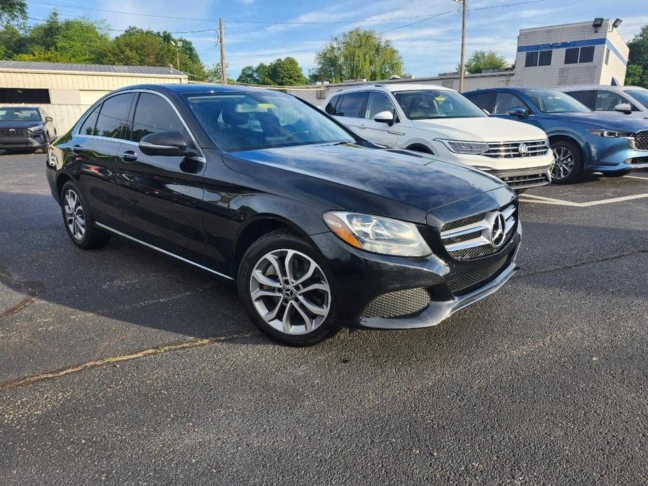used 2018 Mercedes-Benz C-Class car, priced at $18,233