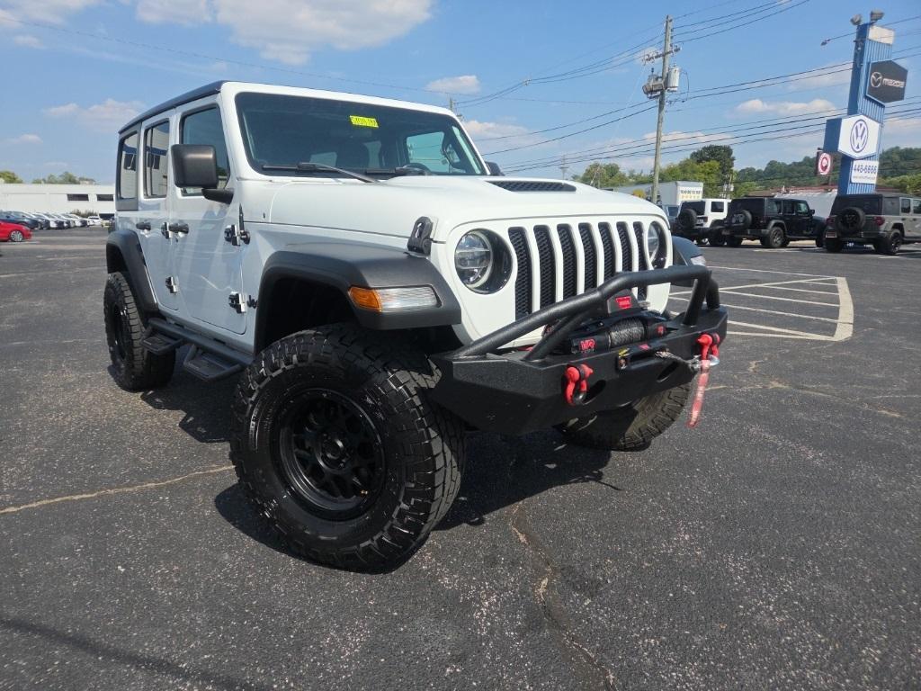 used 2021 Jeep Wrangler Unlimited car, priced at $25,599
