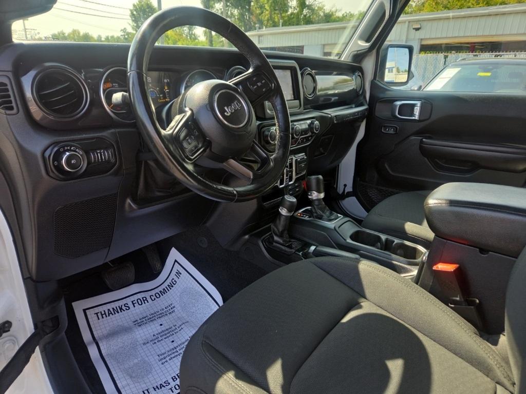 used 2021 Jeep Wrangler Unlimited car, priced at $25,599