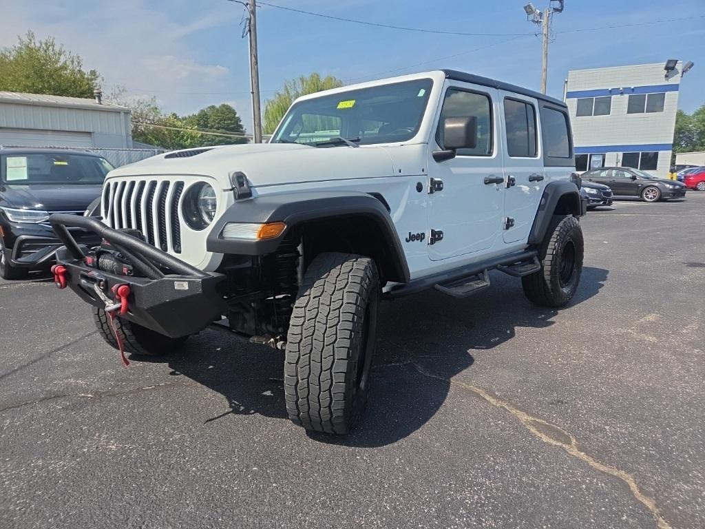 used 2021 Jeep Wrangler Unlimited car, priced at $25,599