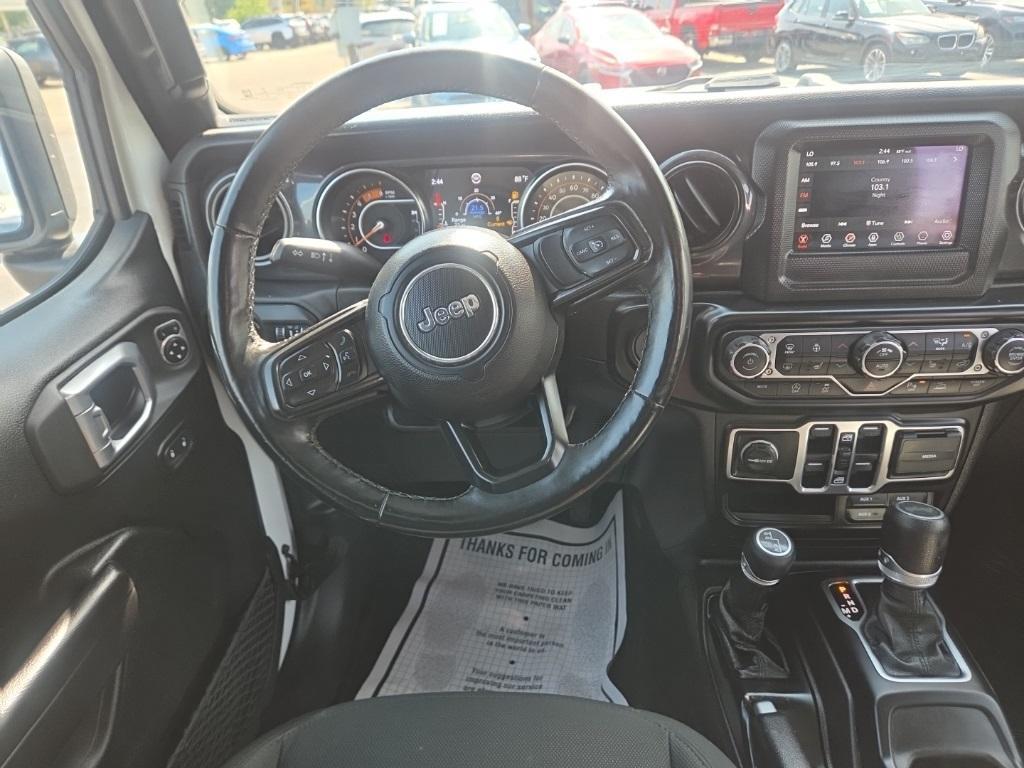 used 2021 Jeep Wrangler Unlimited car, priced at $25,599