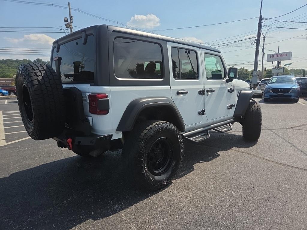 used 2021 Jeep Wrangler Unlimited car, priced at $25,599