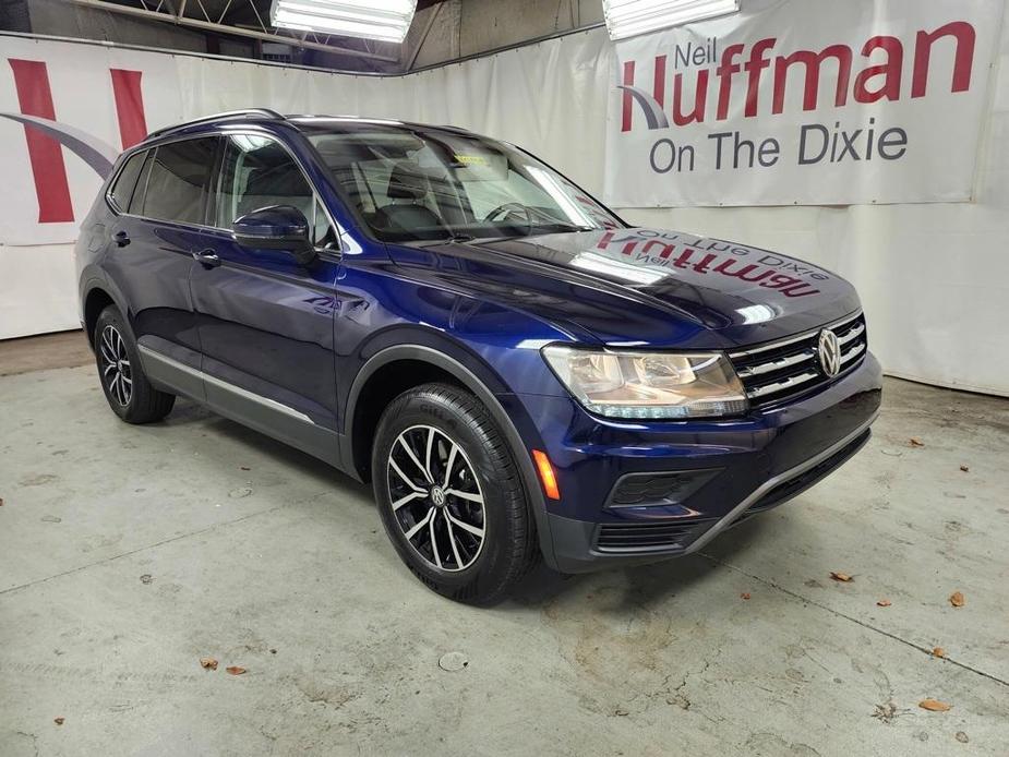 used 2021 Volkswagen Tiguan car, priced at $20,643