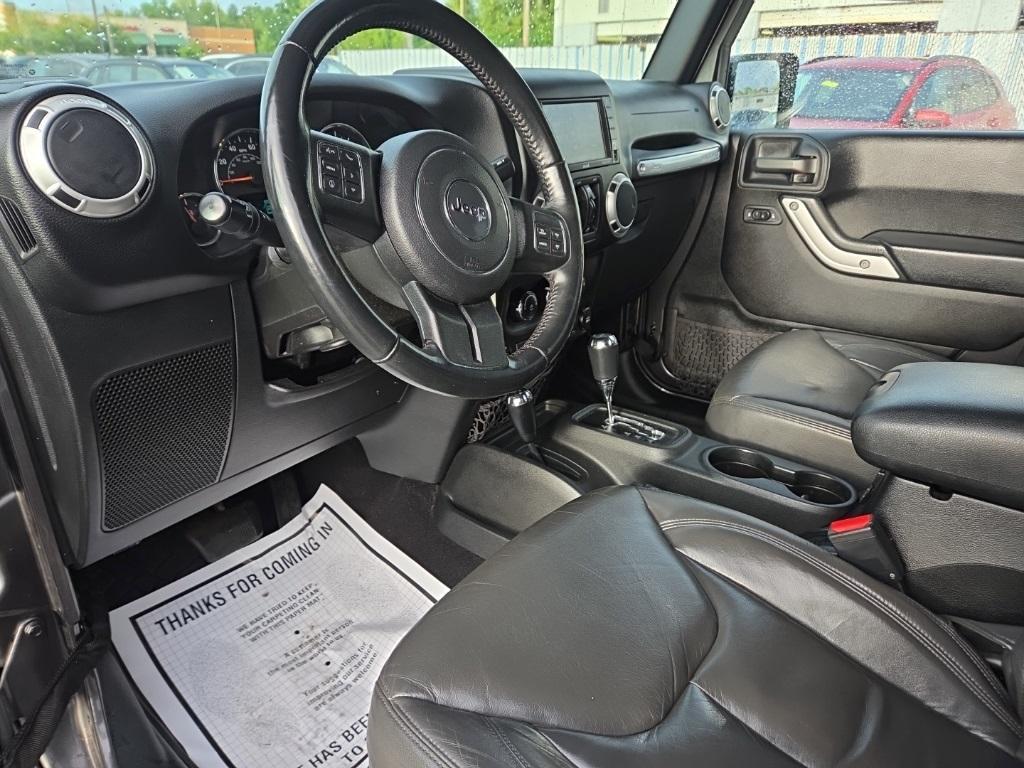 used 2017 Jeep Wrangler Unlimited car, priced at $17,703