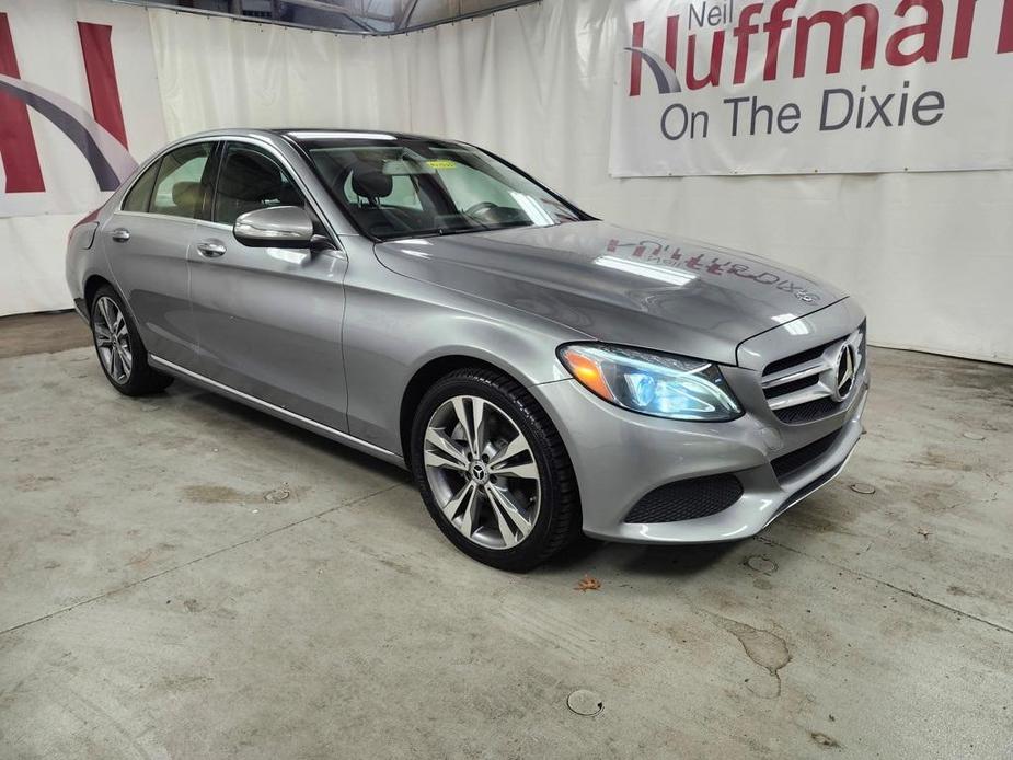 used 2015 Mercedes-Benz C-Class car, priced at $18,182