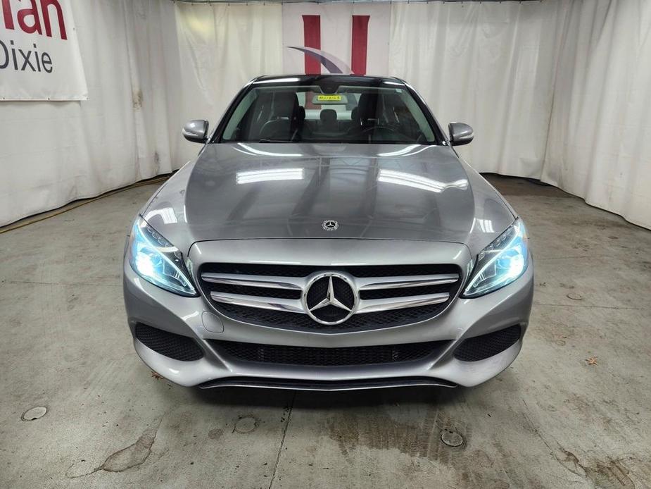 used 2015 Mercedes-Benz C-Class car, priced at $17,464